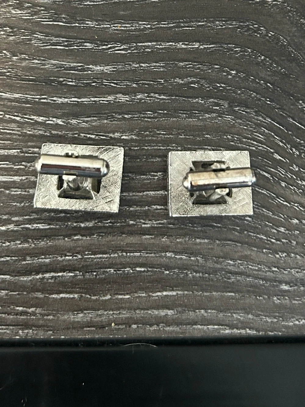Vintage Hematite cufflinks